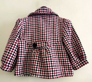Checked Jacket for Girls