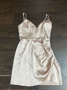 Satin Camisole Mini Dress