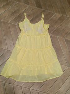 Yellow Tiered Sundress
