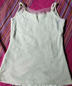 Preety Girls Crop Top Diamond Detailing