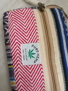 Boho Hemp Pouch Wallet