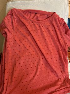 Coral Print T-Shirt