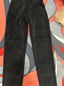 Velvet Trousers Leggings