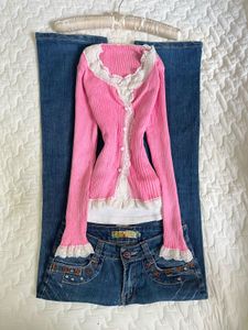 Pink Cardigan