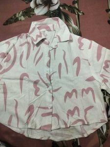Unique Printed Button-Up Shirt