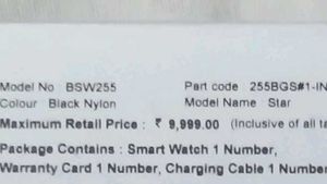 Fireboltt Star Smartwatch Original