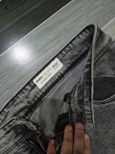 Stylish Grey Denim Jeans