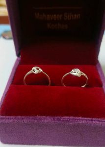 Beautiful Silver Toe Rings