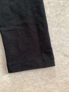 Classic Black Cotton Leggings
