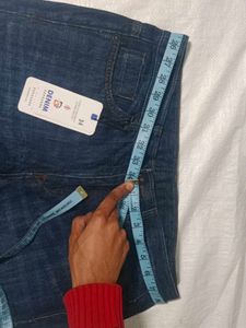 Dark Blue Denim Jeans