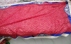 Elegant Embroidered Saree