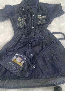 combo pack 6 baby girl frocks Adorable Yellow Lace