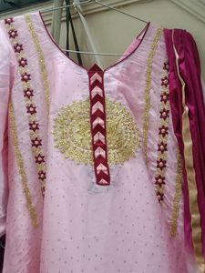 Elegant Pink Kurta Set with Dupatta