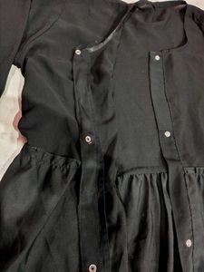 Front open abaya, Burkha