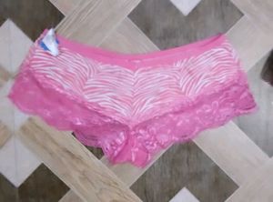 Pink Zebra Lace panty