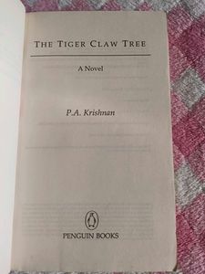 The Tiger Claw Tree by P. A. Krishnan