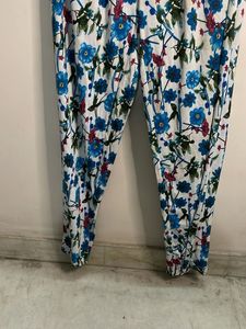 Floral Print Palazzo Pants