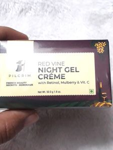 PILGRIM French Red Vine Anti Aging Night Cream for
