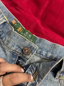 Light Wash Denim Shorts