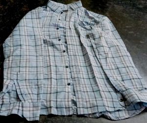 Blue checks Casual Shirt