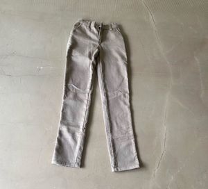 Boys Beige Elastic Waist Casual Chino Pants