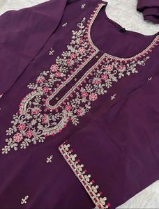 Embroidered Kurta Set