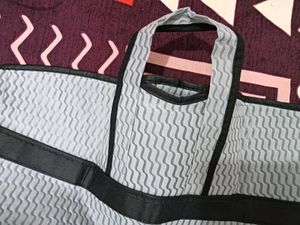 bag for coat or blazers and leather jack