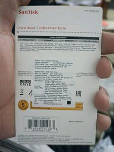 SanDisk New Pendrive 128gb Sealed Pack💯