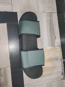 Primark Memory Foam Olive Green Slides(UK)