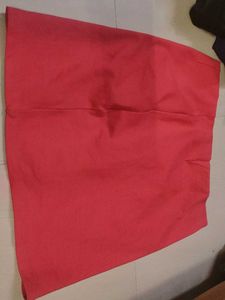 Coral Mini Skirt