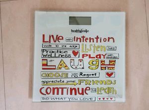Trendy Glass Weighing Scale