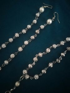 Bracelet And Earrings Set