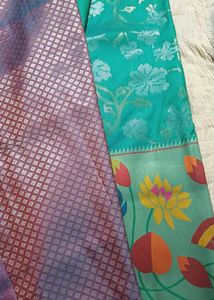 💥Diwali Dhamaka💥 Royal Teal Paithani Saree