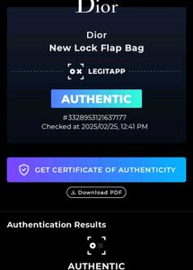Dior New Lock Flap Bag - Authentic