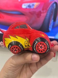 Disney Pixar Cars Lightning McQueen Plush Keychain