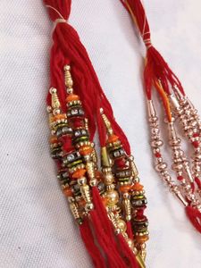 Handmade Rakhi Bracelet Set