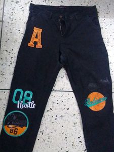 Stylish Graphic Print Pants