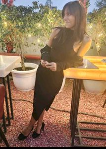 Stylish Black Suede Heels