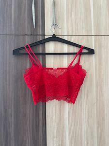 OXXO LACE DETAIL BRALETTE