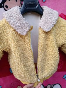 Cute Yellow Baby Jacket