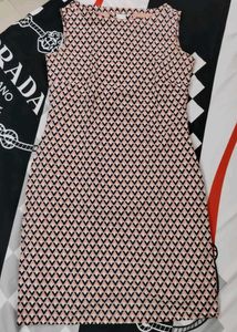 Pink Patterned Dress