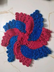 Handmade woolen  tabel decor