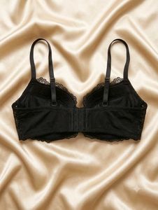 New Elegant Black Lace Bra