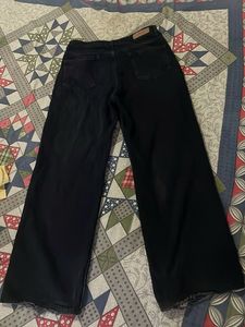 Black Wide Leg Jeans
