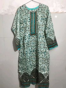 brand new printed kurta pant set for wome