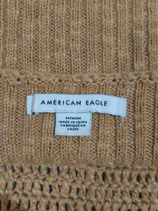 American Eagle Crochet Crop Top