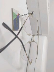 Stylish Gold Frame Eyeglasses