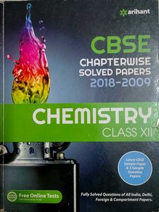 CBSE Class XII Chemistry Solved Papers
