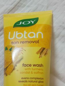 JOY Ubtan Tan Removal Face Wash