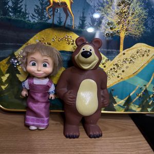 Masha and the Bear Figurines